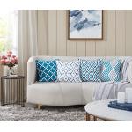 Cuscini scontati blu navy 45x45 cm di cotone a tema pinquino per divani 