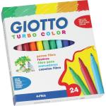Pennarelli GIOTTO Turbo Color punta fine 2,8 mm assortiti astuccio da 24 - 417000