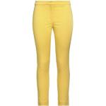 Pantaloni regular fit gialli S tinta unita per Donna Pennyblack 