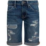 Pantaloncini jeans scontati blu 12 anni per bambino Pepe Jeans Cashed di Dressinn.com 