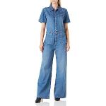 Salopette jeans scontate blu S per Donna Pepe Jeans 