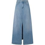 Gonne jeans blu S di cotone maxi per Donna Pepe Jeans 