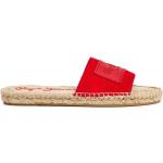Sandali bassi larghezza A scontati rossi numero 40 di pelle per Donna Pepe Jeans 
