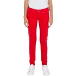 Pantaloni stretch scontati rossi 7 XL per Donna Pepe Jeans Soho 