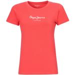 Magliette & T-shirt rosse S mezza manica con manica corta per Donna Pepe Jeans Virginia 