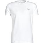 Magliette & T-shirt scontate bianche L mezza manica con manica corta per Uomo Pepe Jeans Original 