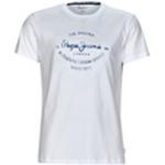 Magliette & T-shirt scontate bianche XL mezza manica con manica corta per Uomo Pepe Jeans 
