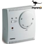 Perry Teg Analog Thermostat With Light And Selector Bianco