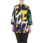 Bluse multicolore in popeline per Donna Marina Rinaldi Persona 