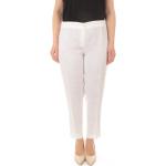 Pantaloni & Pantaloncini bianchi di tela per Donna Marina Rinaldi Persona 