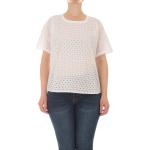 Magliette & T-shirt bianche S di cotone con scollo tondo con scollo rotondo per Donna Marina Rinaldi Persona 