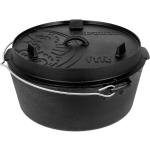 Petromax Dutch Oven With Flat Base 12l Argento