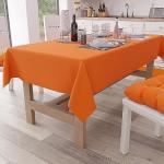 Proteggi tavola scontati arancioni di cotone tinta unita 