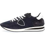 Sneakers larghezza E casual blu navy numero 43 per Uomo Philippe Model Tropez 