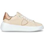 Philippe Model Sneakers Bjld Wm03 - Tre Temple-Coux Metal/nude Rose Philippe Model