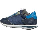 Sneakers larghezza E casual blu numero 41 per Uomo Philippe Model 