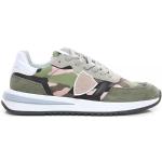 Sneakers larghezza E militari verde militare numero 39 mimetiche per Donna Philippe Model Tropez 