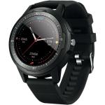 Smartwatches scontati LCD neri Taglia unica impermeabili con GPS da escursionismo per Donna con connessione Bluetooth 