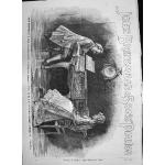 Pianoforte Antico 1890 dei Piani dei Figli di John Brinsmead della Pubblicità della Stampa Londra