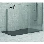 Piatti moderni antracite in marmo per doccia 