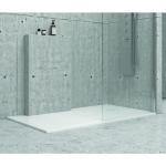 Piatti moderni bianchi in marmo per doccia 