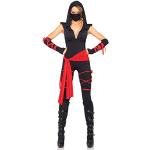 PIECES - Leg Avenue Women's 4 Pc Deadly Ninja Cost