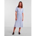 Pieces Tala Midi Short Sleeve Dress Blu 2XL Donna