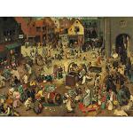 Pieter Bruegel Fight Between Carnival Lent Paintin