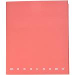 Pigna - Monocromo - 001314925, Cartella cartonata plastificata a 4 Anelli, Colori Assortiti, Formato A5 (18.5x22 cm), 5 Pezzi
