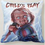 Pillow Cuscino Personalizzato 40X40 Meme Tributo Chucky LA Bambola ASSASSINA Horror Film Cult Citazione Quote - 1 - Divano Arredamento Idea Regalo