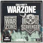 Pin Kings Official Call of Duty Warzone Scavenger Collectible Metal Pin Badge - Set di due spille smaltate su un cartoncino di supporto, merchandising ufficiale