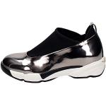 Sneakers larghezza E casual grigie numero 40 in similpelle per Donna Pinko 