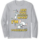 Pinky and the Brain Pondering Maglia a Manica
