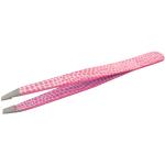 Pinzetta obliqua Pink Snake TNS Cosmetics - in acciaio inox qualità professionale