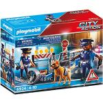 Giochi creativi per bambini polizia senza bpa per età 5-7 anni Playmobil City Action 