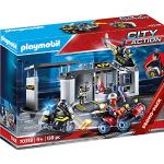 Playmobil City Action 70338, Centrale dell'unità Speciale Portatile, con Effetto Luminoso, dai 4 Anni
