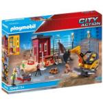 Playmobil City Action Mini Escavatore con Cantiere