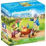 playmobil nonna con bambina - playmobil 70194 city life - 20pz anni 4+