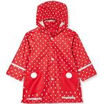 Playshoes Giacca da pioggia, Abbigliamento antipioggia antivento e impermeabile Unisex - Bambini e ragazzi, punti rossi, 86