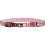 Playshoes Cintura elastica, Cintura per bambini Unisex - Bambini e ragazzi, glitter rosa, 65cm