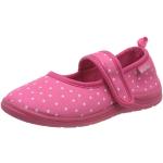 Pantofole larghezza E numero 31 a pois chiusura velcro antiscivolo per bambini Playshoes 