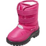 Stivali invernali larghezza E scontati rosa numero 22 di pelliccia chiusura velcro impermeabili per bambini Playshoes Winter-bootie 