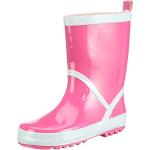 Stivali larghezza E rosa numero 35 di gomma da pioggia per bambini Playshoes 