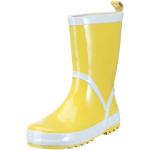 Stivali larghezza E scontati gialli numero 25 di gomma da pioggia per bambini Playshoes 