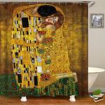Tende 180x220 in poliestere lavaggio a mano per doccia Gustav Klimt 