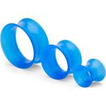 Piercing dilatatori blu in silicone per Uomo Fort Tempus 