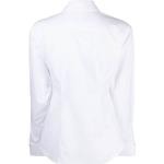 Camicie scontate bianche manica lunga con manica lunga Erika Cavallini Semi-couture 