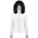 Piumini bianchi XL di pelliccia impermeabili traspiranti da sci per Donna 