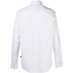 Camicie stampate scontate bianche a pois manica lunga per Uomo Michael Kors MICHAEL 