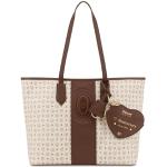 Shopping bags avorio per Donna POLLINI 